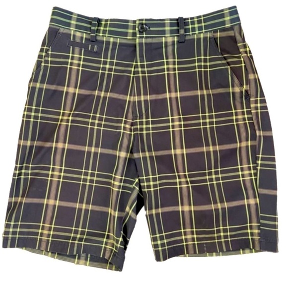 Gordon Cooper Plaid Golf Shorts Size  34 - Picture 1 of 4